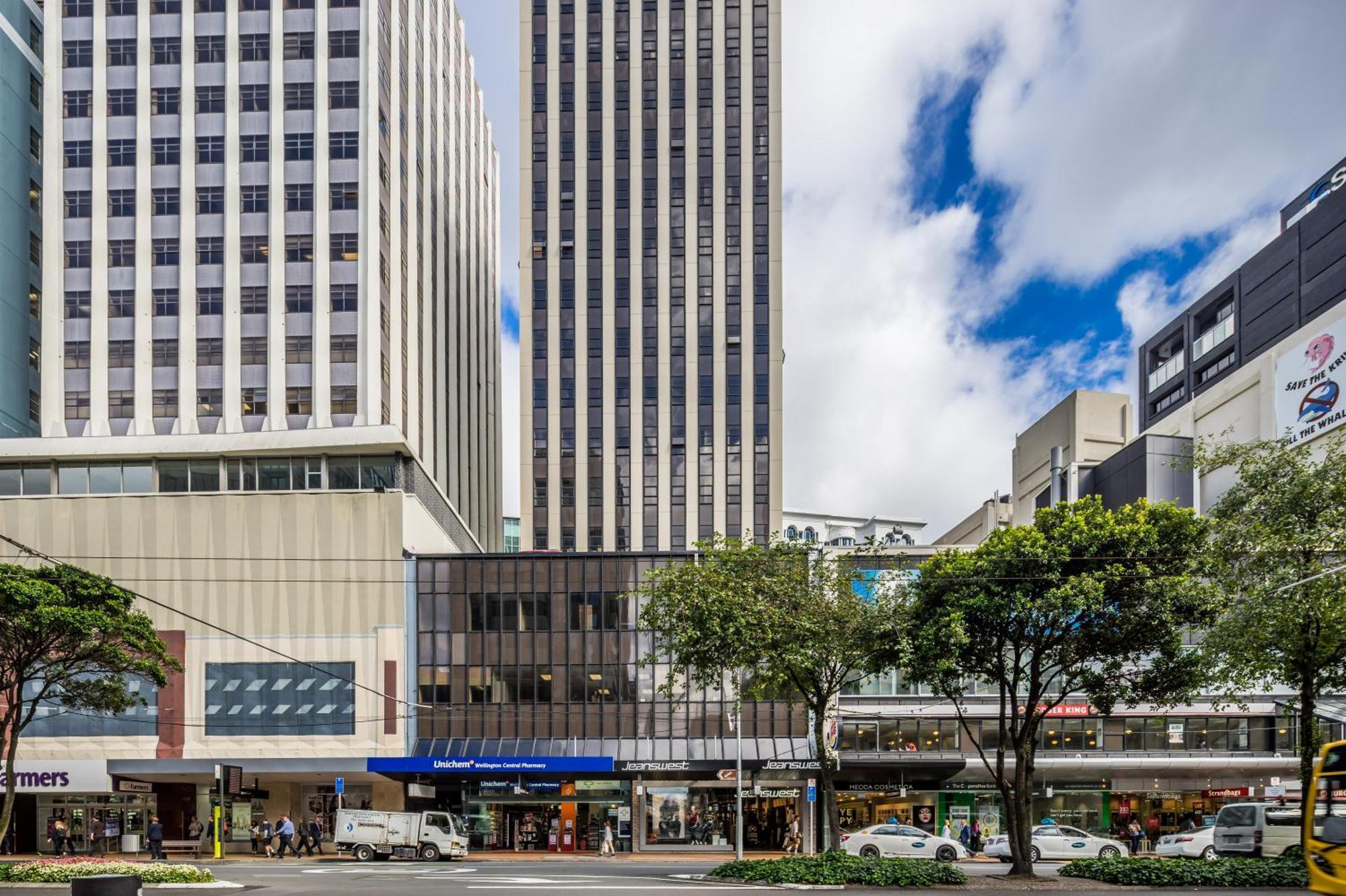 Park Hotel, Lambton Quay Wellington Eksteriør billede